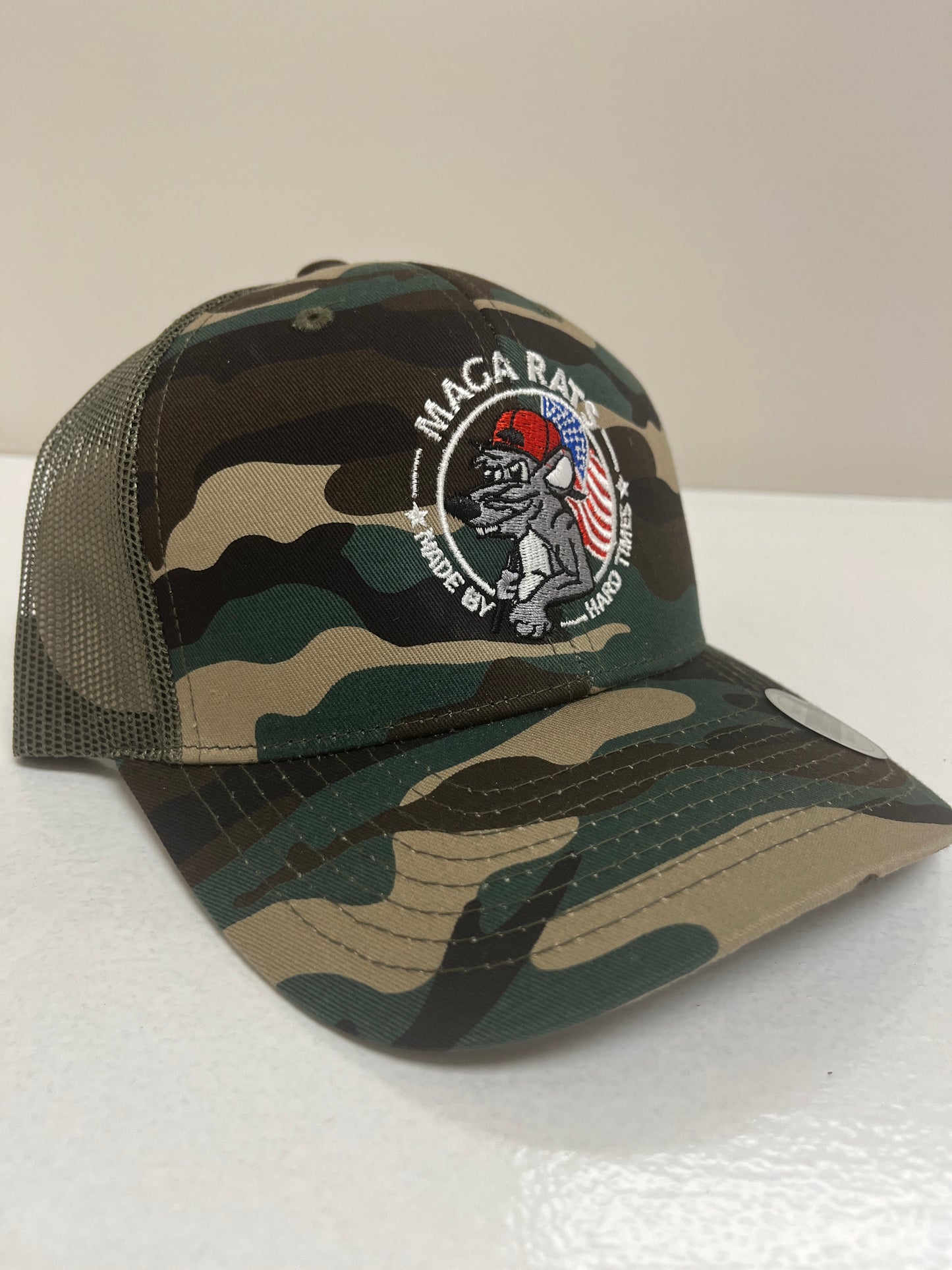 MAGA RATS Camo Trucker Hat